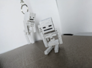 Hareketli Minecraft İskelet Anahtarlık resmi