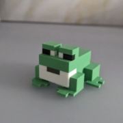 Minecraft Temalı Kurbağa resmi