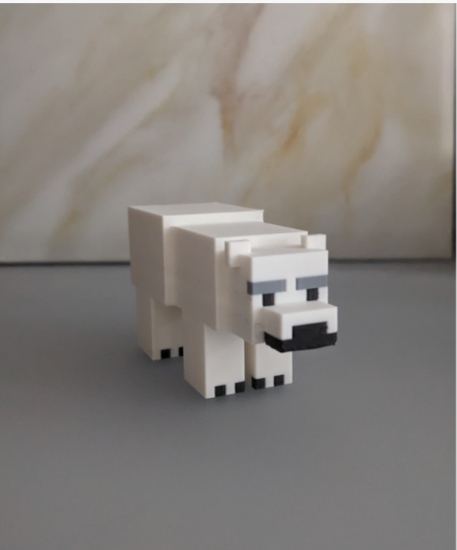 Minecraft Kutup Ayısı Figürü resmi