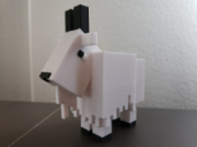 Minecraft Temalı Keçi Figürü resmi