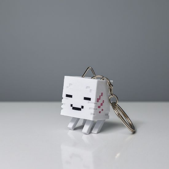 Minecraft Temalı Ghast Anahtarlık resmi